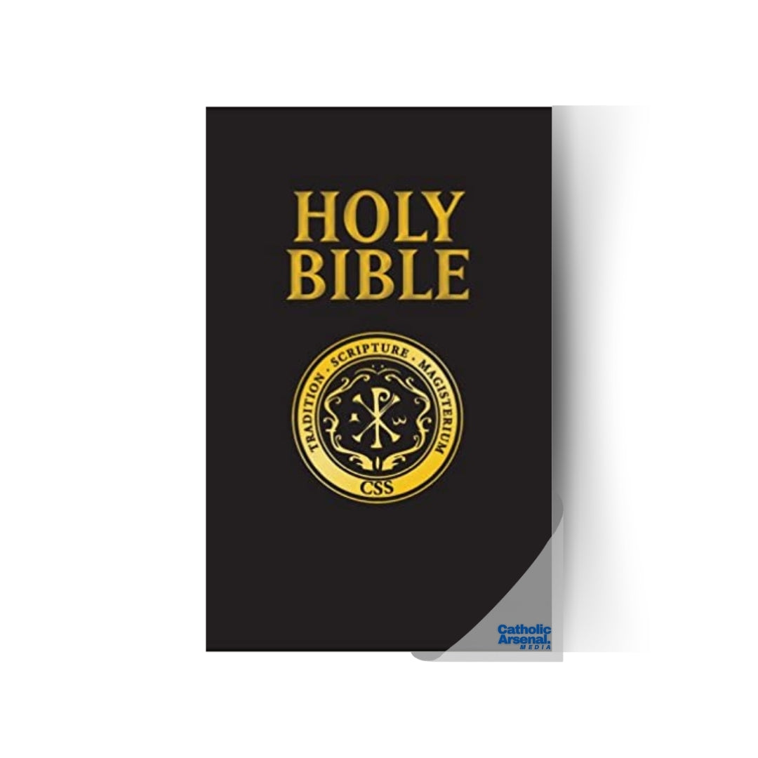 Catholic Scripture Study Bible: RSV-CE Large Print Edition, Translated from Original Greek and Hebrew