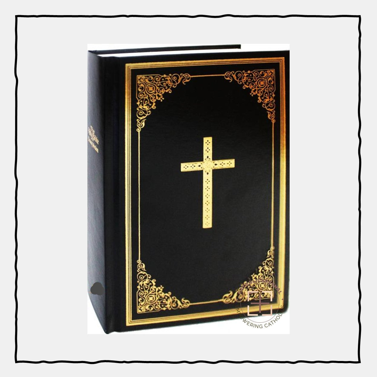 Douay-Rheims Bible Black