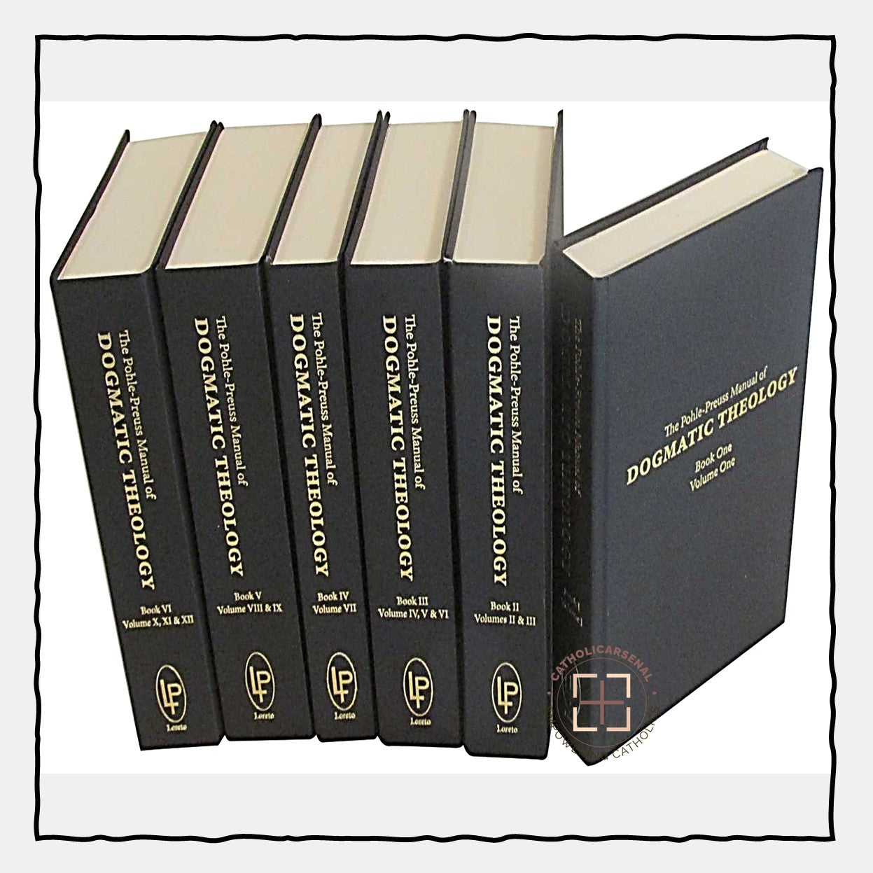 Pohle-Preuss Manual of Dogmatic Theology - Complete set of 12 Volumes in Six Books