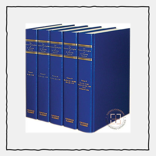 Summa Theologica: Complete 5-Volume Set Hardcover